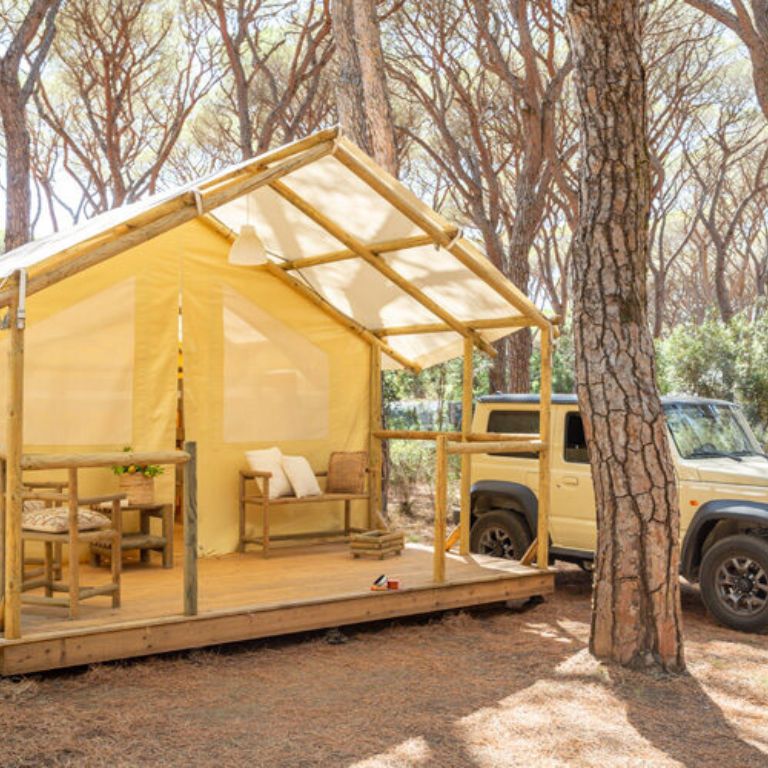 Safari Zelt 6 Personen | 25 m²