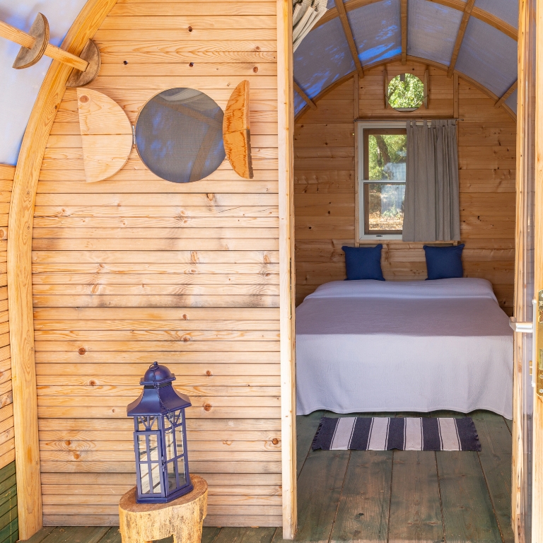 Natural wooden structure